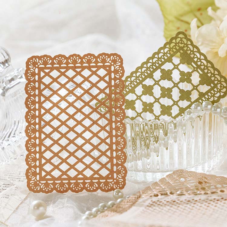 Vintage Crochet Paper Set