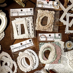 Vintage Frame Scrapbooking Stickers