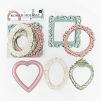 Vintage Frame Scrapbooking Stickers
