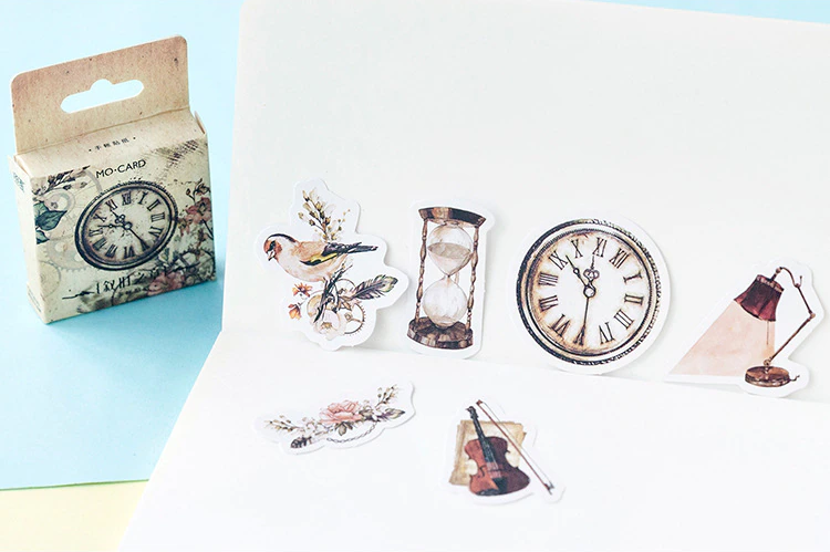 Vintage Journal Paper Stickers