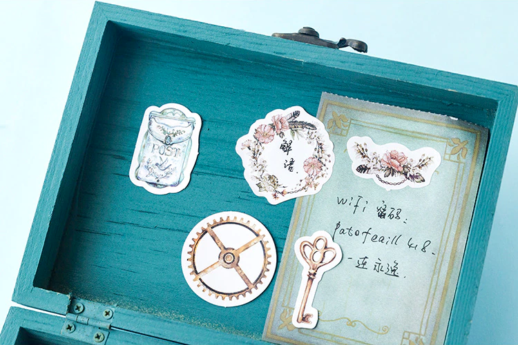 Vintage Journal Paper Stickers
