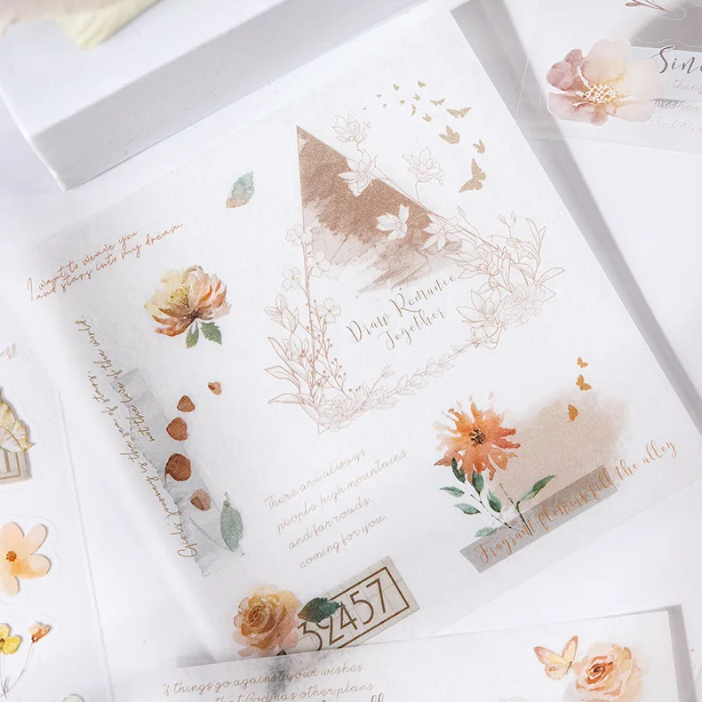 Vintage Journal Sticker Book