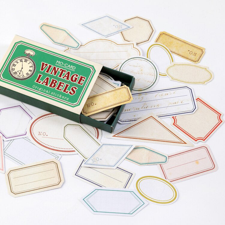 Vintage Label Stickers - Frames