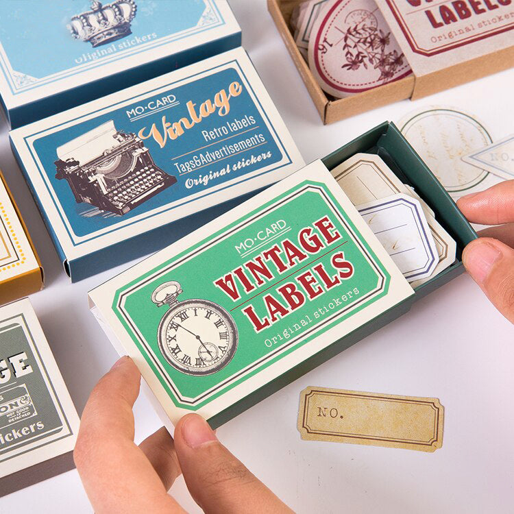 Vintage Label Stickers - Frames