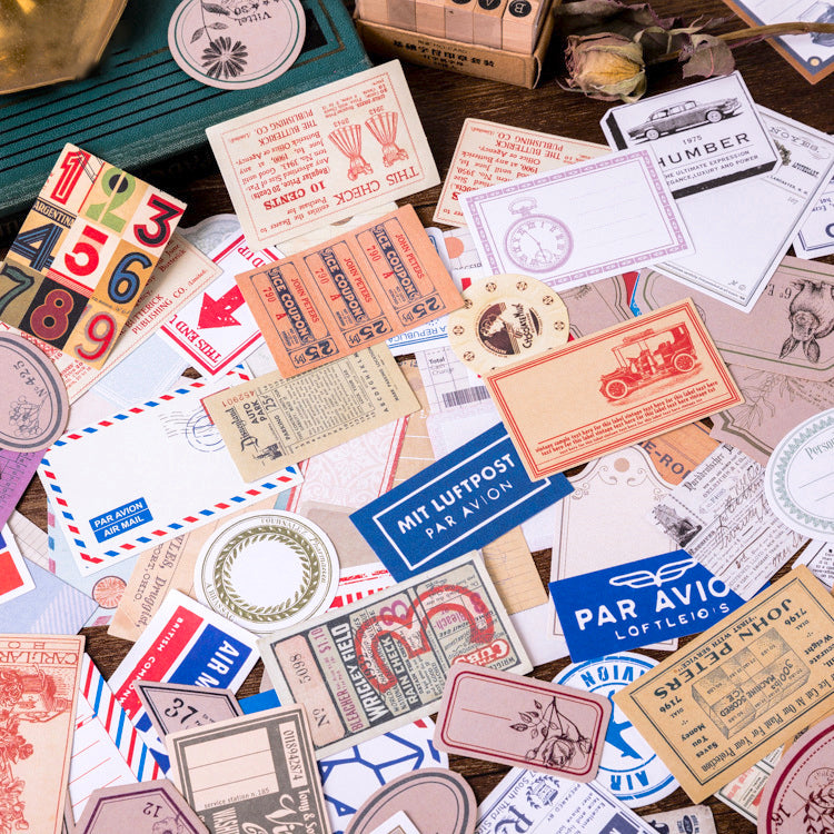 Vintage Label Stickers - Frames