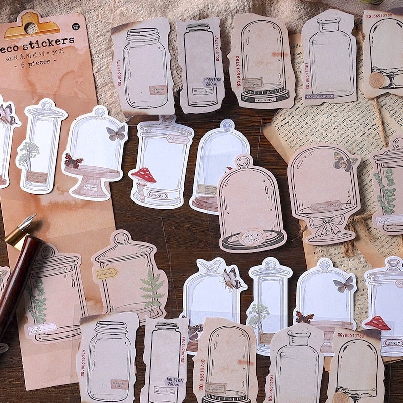 Vintage Label Deco Stickers