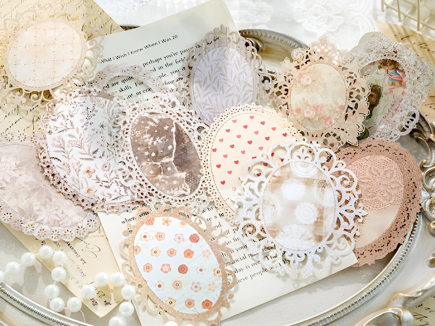 Vintage Lace Dreams Paper Set