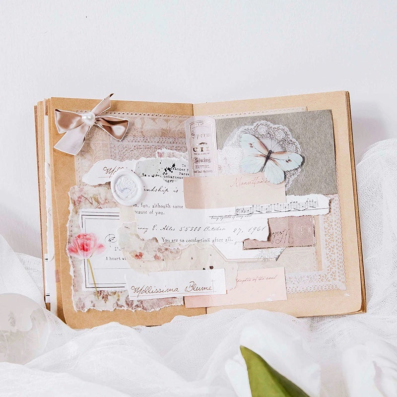 Vintage Lace Kraft Paper Set