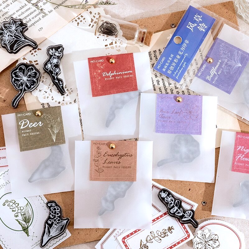 Vintage Plant Acrylic Stamps