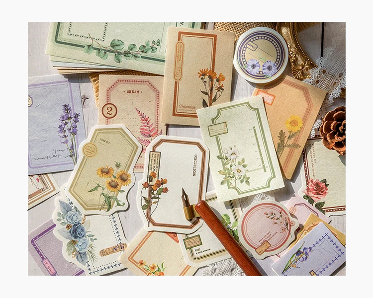Vintage Scrapbooking Paper Pack