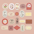Vintage Seal Boxed Journaling Stickers
