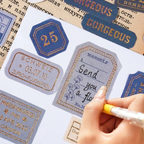 Vintage Seal Boxed Journaling Stickers