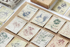 Vintage Stamp Stickers