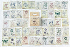 Vintage Stamp Stickers