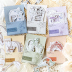Vintage Vignette Die-Cut Stickers