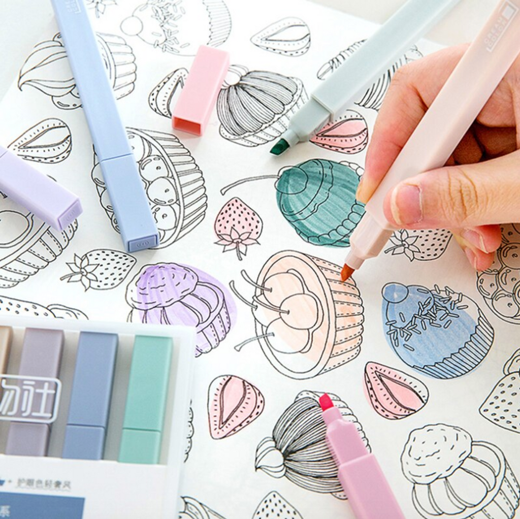 Retro Cream Color Highlighters