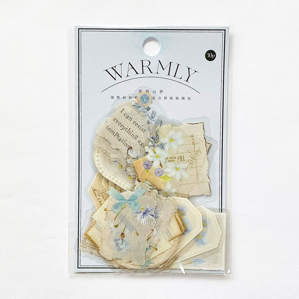 Warmly Floral Paper & Frames Stickers