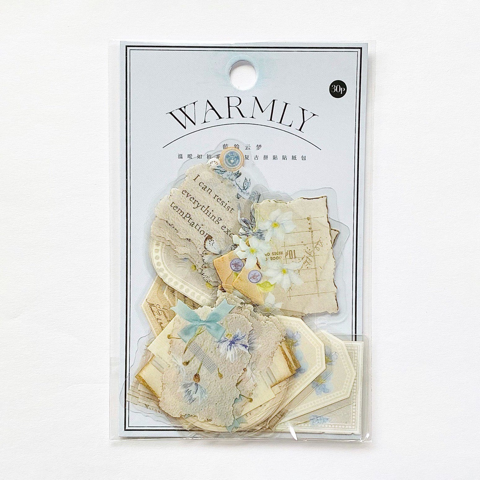 Warmly Floral Paper & Frames Stickers