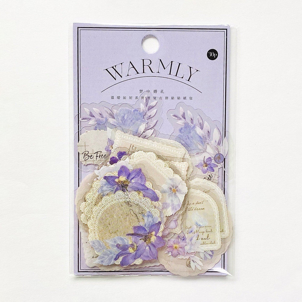 Warmly Floral Paper & Frames Stickers