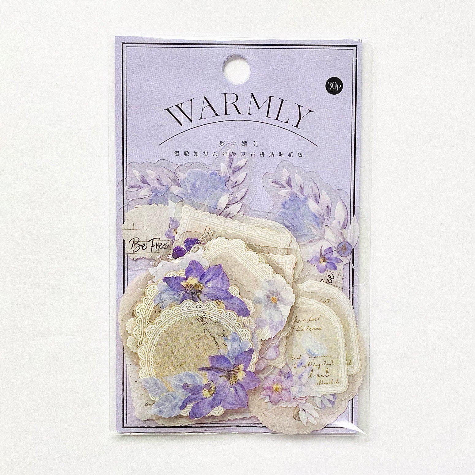 Warmly Floral Paper & Frames Stickers