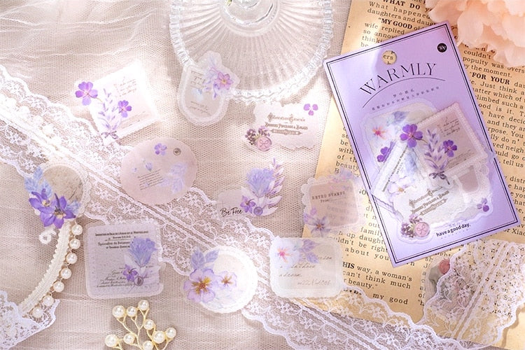 Warmly Floral Paper & Frames Stickers