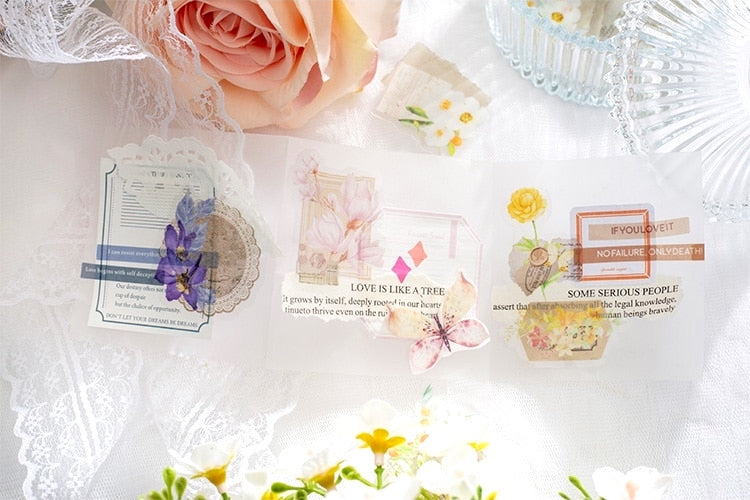 Warmly Floral Paper & Frames Stickers