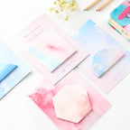 Watercolor & Geometry Sticky Notes