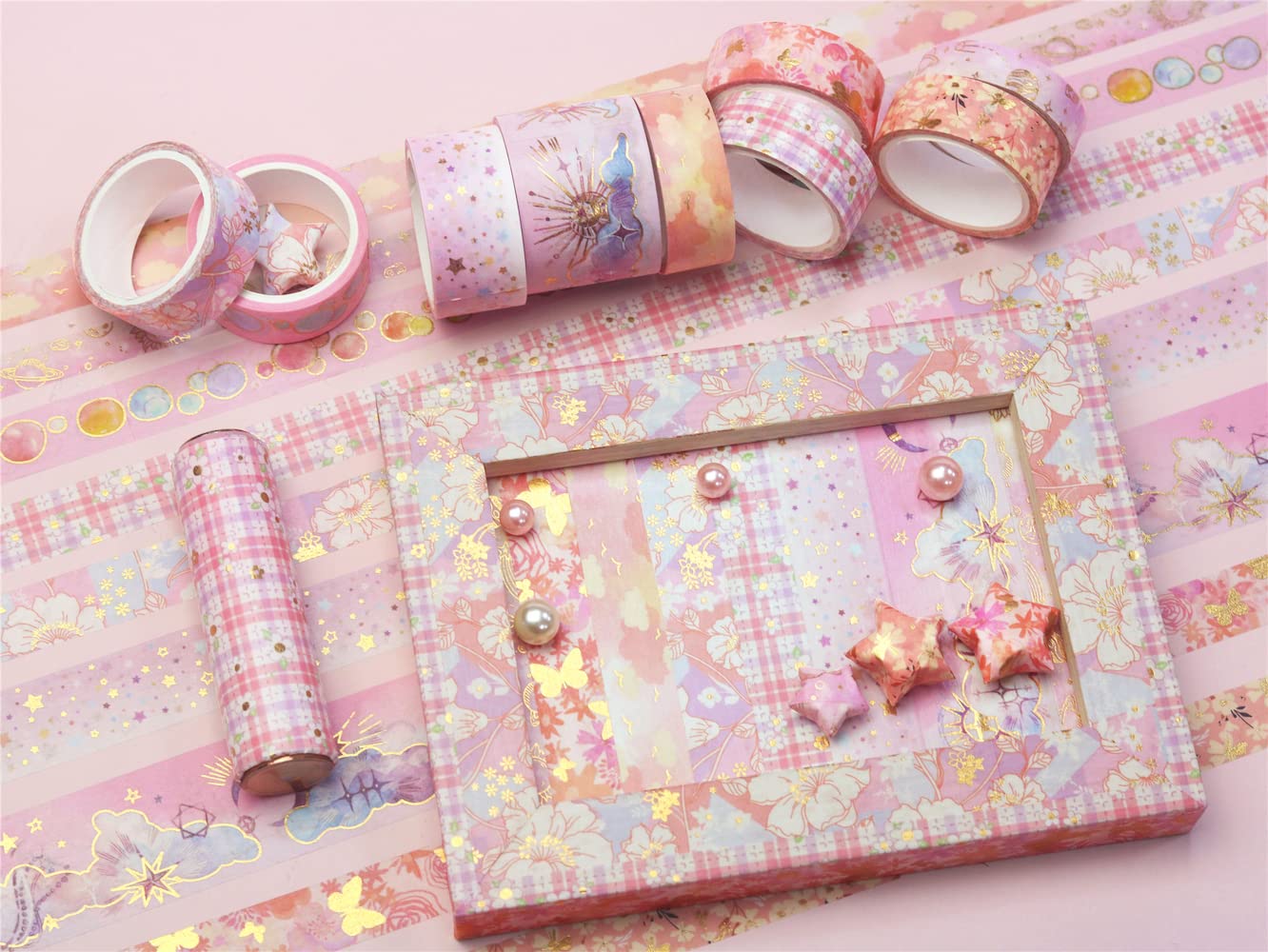 When Roses Bloom Washi Tape Set