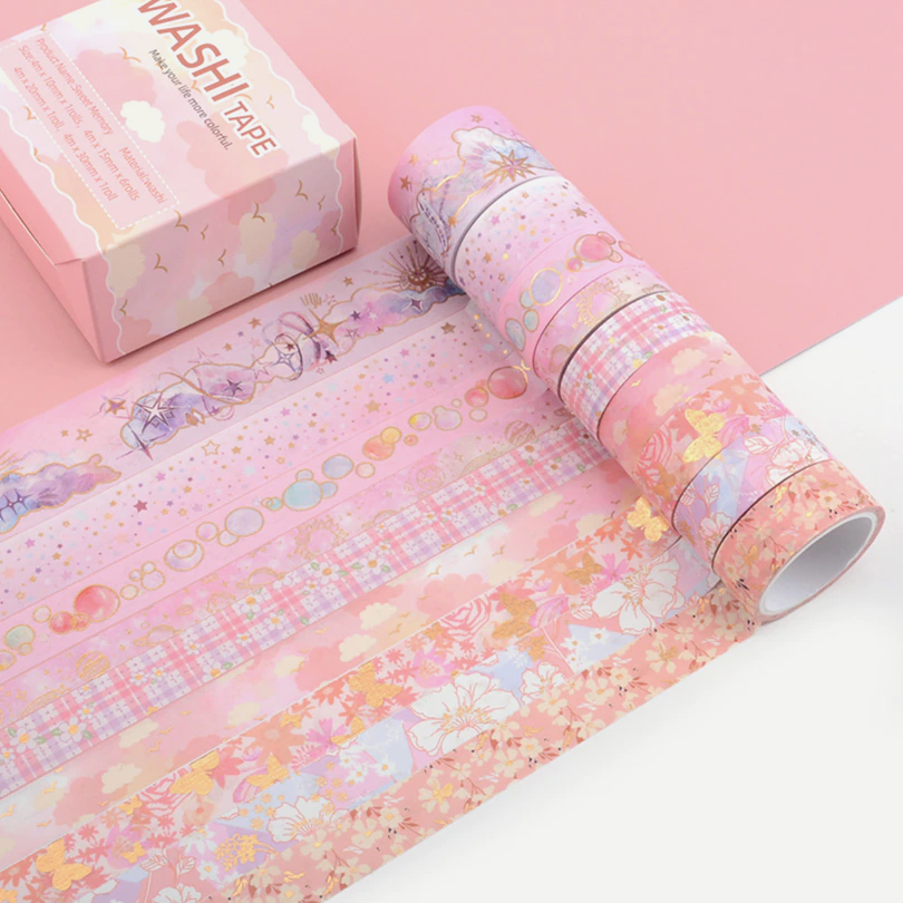 When Roses Bloom Washi Tape Set