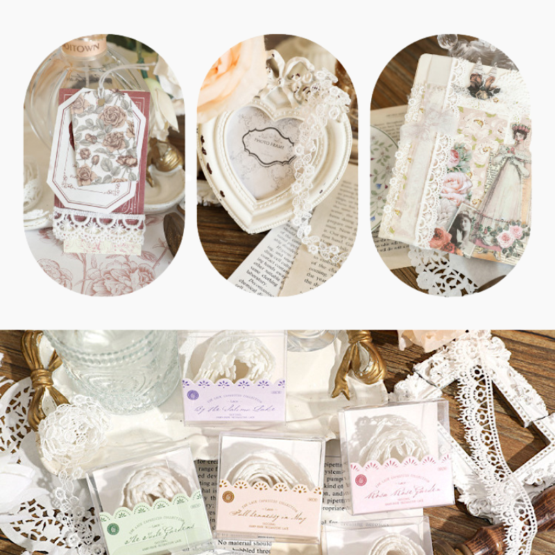 White Lace Washi Tape