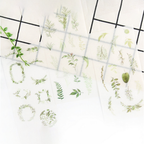 Wild Nature Sticker Set - Green Leaves