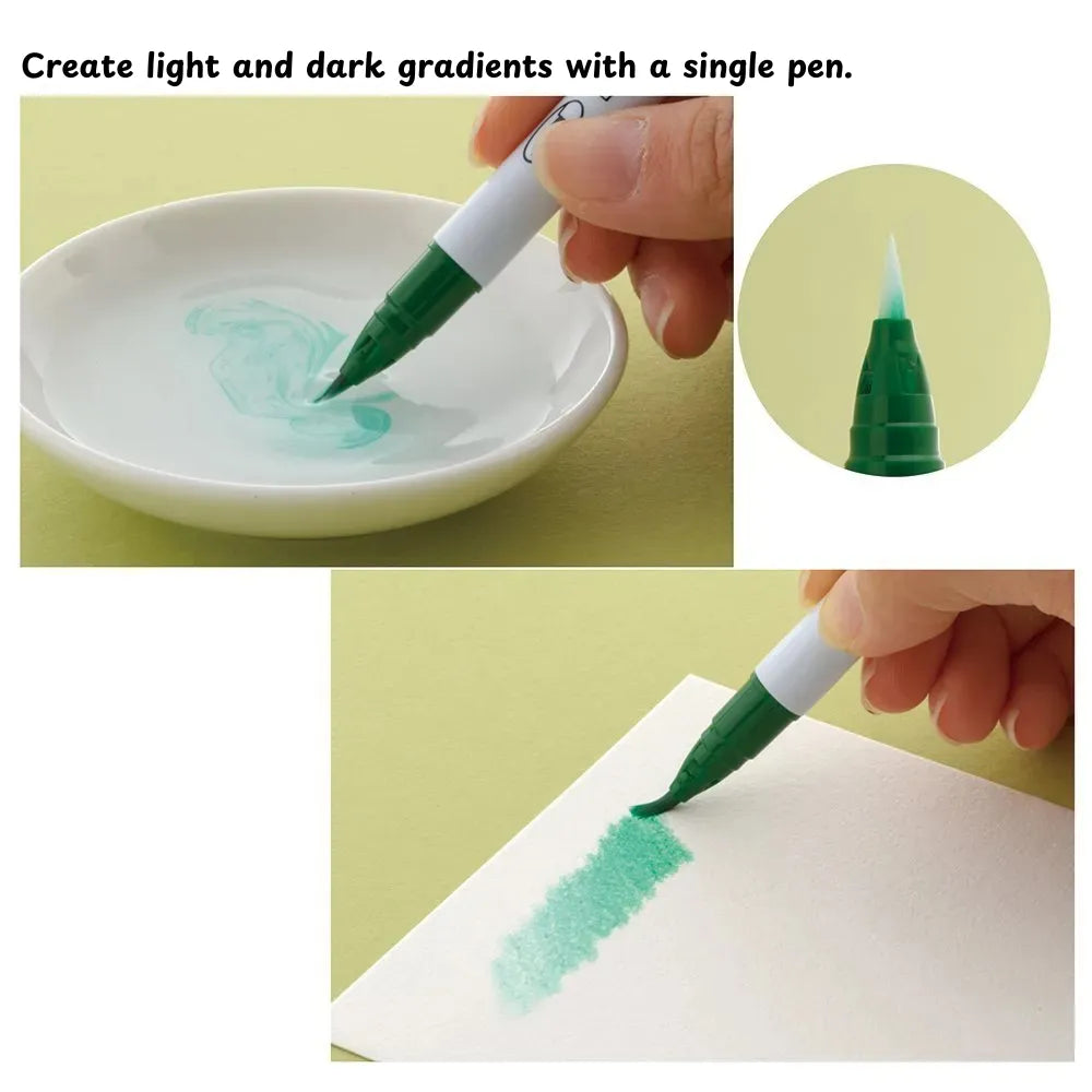 ZIG Real Brush - Red (No. 020)