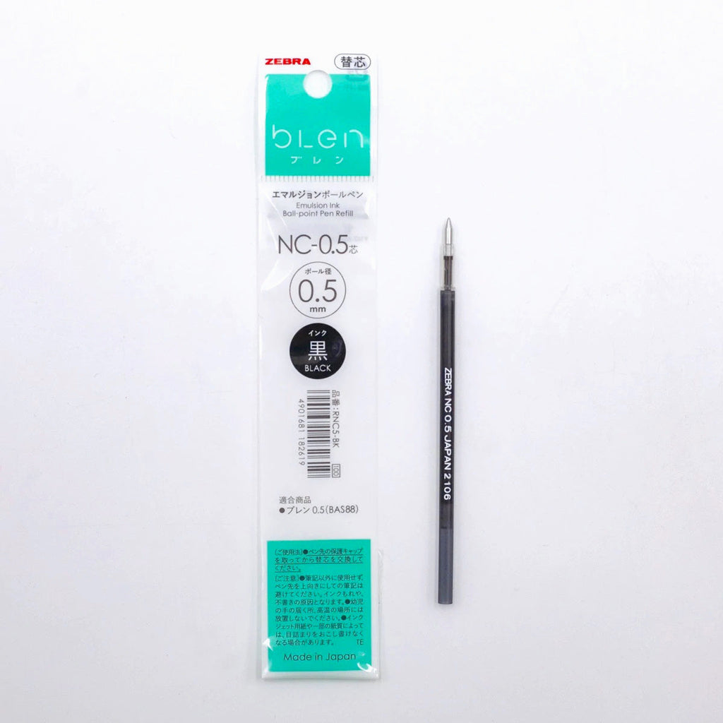 Zebra BLEN Ballpoint Refill - 0.5 mm