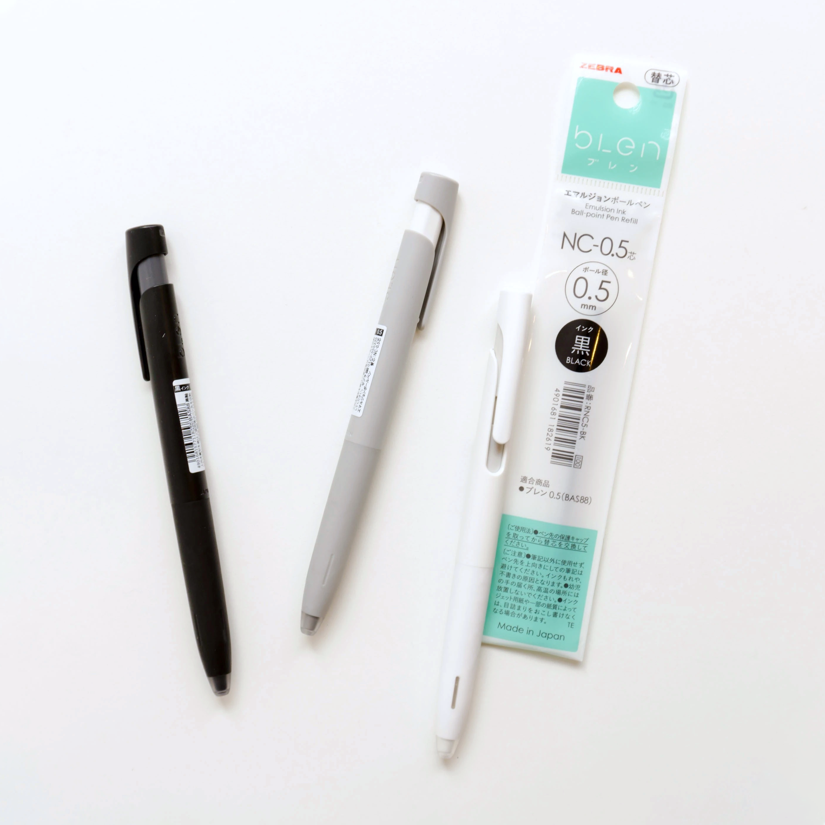 Zebra BLEN Ballpoint Refill - 0.5 mm