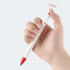 Zebra Clickart Knock Sign Pen 12 Color Set - Dark