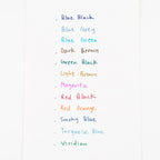 Zebra Clickart Knock Sign Pen 12 Color Set - Dark