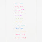 Zebra Clickart Knock Sign Pen 12 Color Set - Light
