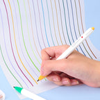 Zebra Clickart Knock Sign Pen 12 Color Set - Light