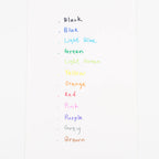 Zebra Clickart Knock Sign Pen 12 Color Set - Standard