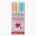 Zebra Mildliner Double Sided Highlighters - Pastel Colors - Limited Edition - Hello Kitty