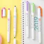 Zebra Mildliner Double Sided Highlighters - 5 Cool Color Set
