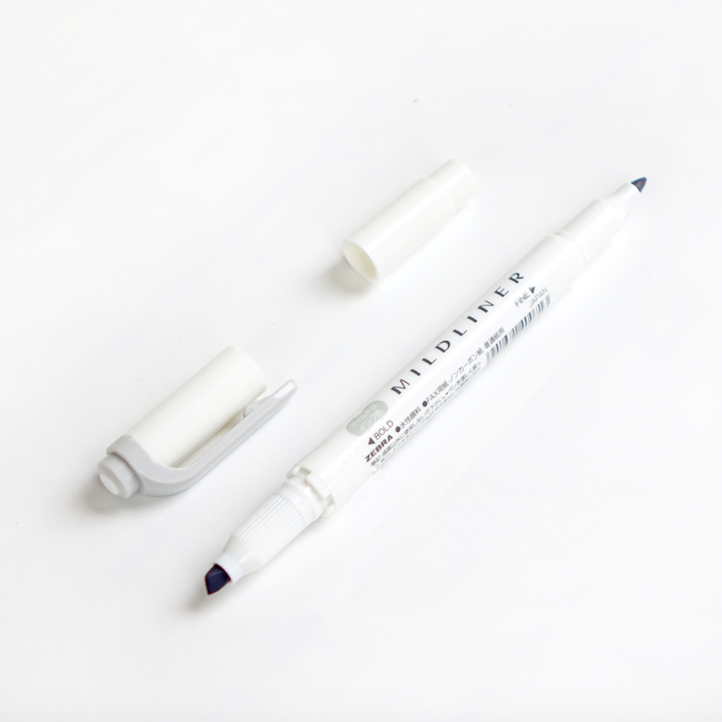 Zebra Mildliner Double Sided Highlighters - 5 Rare Color Set