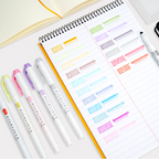 Zebra Mildliner Double Sided Highlighters - 5 Cool Color Set