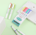 Zebra Mildliner Double Sided Highlighters - 5 Fine Color Set (NEW)