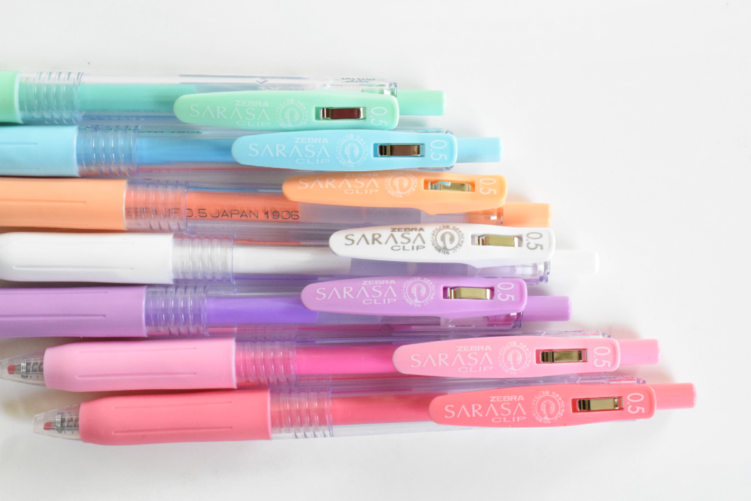 Zebra Sarasa Clip Milk Color Gel Pen
