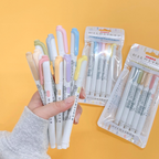 Zebra Mildliner Double Sided Highlighters - Mild Pastel