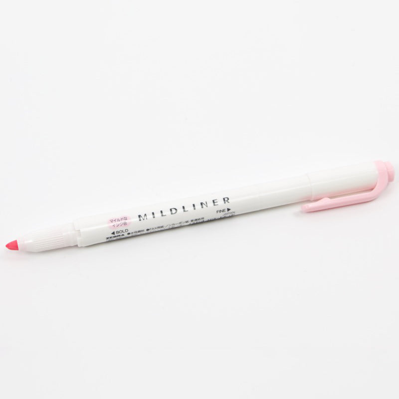 Zebra Mildliner Double Sided Highlighters - Mild Pastel