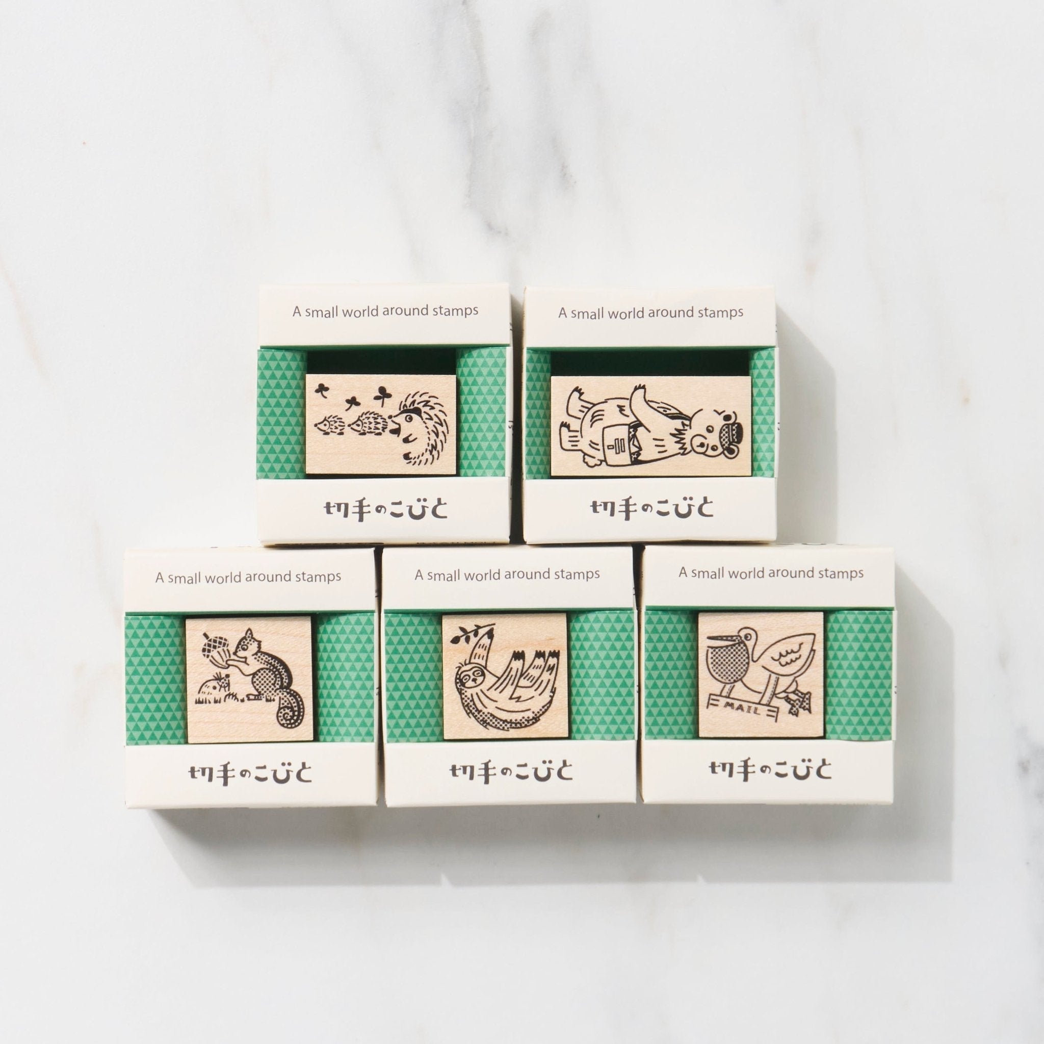 A Small World Around Stamps Animal Series / Kitte No Kobito