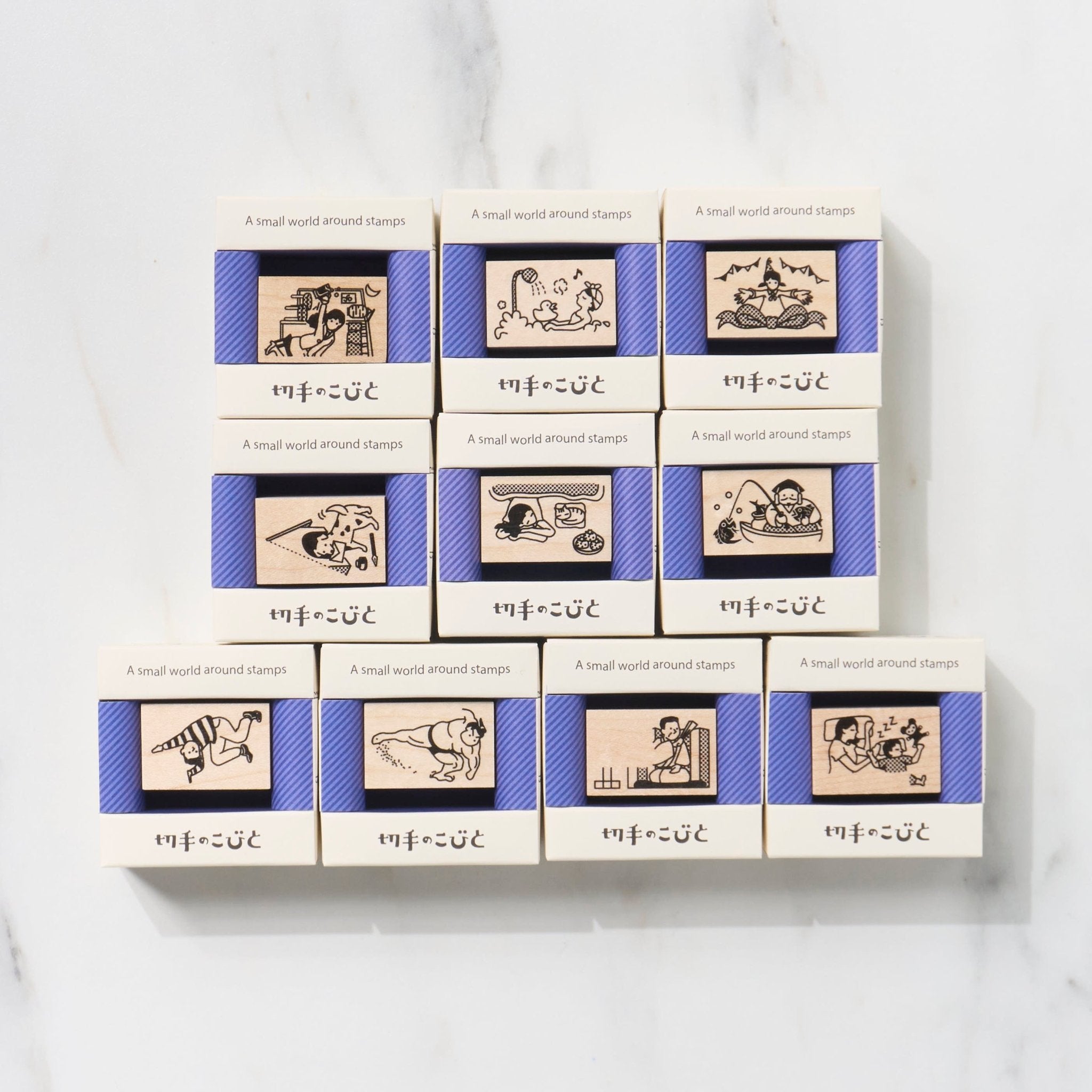 A Small World Around Stamps First Series / Kitte No Kobito