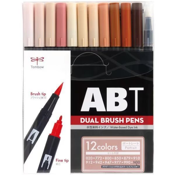 ABT Dual Brush Pen Color Sets / Tombow
